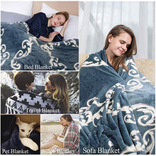 Load image into Gallery viewer, Luxury Flannel Fleece Blanket -  Ultra Plush - EK CHIC HOME