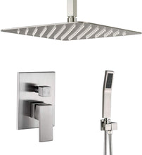 Load image into Gallery viewer, 12 Inch Rain Shower Faucet Rough-In Valve Body and Trim Included,Luxury Set - EK CHIC HOME