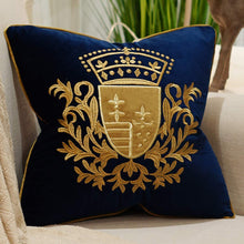 Load image into Gallery viewer, Embroidery Velvet Luxury European Pillow Case - EK CHIC HOME