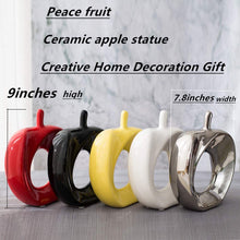 Load image into Gallery viewer, Apple Ceramic Statue - Statue Home Decoration - Pottery Decoration - EK CHIC HOME