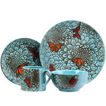 Load image into Gallery viewer, BUTTERFLY-GARDEN, 16pc Dinnerware - EK CHIC HOME