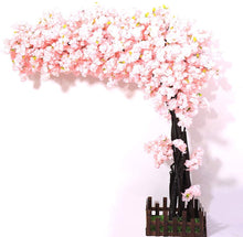 Load image into Gallery viewer, Artificial Cherry Blossom Tree Thick Flower Light Pink - EK CHIC HOME