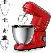 Load image into Gallery viewer, Stand Mixer 4.3 Quart 6-Speed  w/Stainless Steel Bowl - EK CHIC HOME