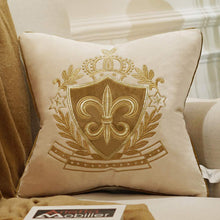 Load image into Gallery viewer, Embroidery Velvet Luxury European Pillow Case - EK CHIC HOME