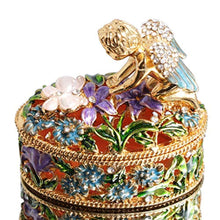 Load image into Gallery viewer, Angel Flower Box Hand-Painted Trinket Box  Figurine Collectible Ring Holder with Gift Box - EK CHIC HOME