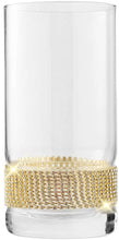 Load image into Gallery viewer, Luxurious Highball Cocktail Glasses - Sparkling&quot;Diamond&quot; Studded Set of 6 - EK CHIC HOME