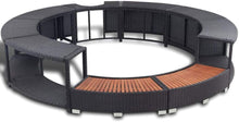 Load image into Gallery viewer, Spa Surround Poly Rattan Hot Tub Surround Relax Furniture - EK CHIC HOME
