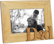 Load image into Gallery viewer, Dad Picture Frame, 4x6 inch, Photo Gift for Father, Tabletop, - EK CHIC HOME
