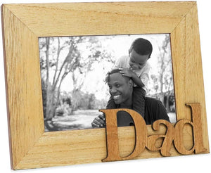Dad Picture Frame, 4x6 inch, Photo Gift for Father, Tabletop, - EK CHIC HOME
