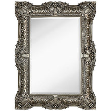 Load image into Gallery viewer, Luxury Antique Silver Baroque Frame Mirror 100% (30&quot; x 40&quot;) - EK CHIC HOME