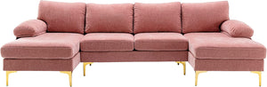 U Shaped Sectional Large Modular Sofa for Living Room - EK CHIC HOME