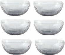 Load image into Gallery viewer, Glass Bowls Set for Kitchen Set of 6 (330 ml-11 oz) - EK CHIC HOME