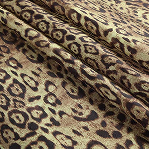 Leopard Shower Curtain,Fabric Shower - EK CHIC HOME