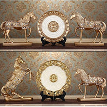 Load image into Gallery viewer, Golden Horse Statue for Wealth/ Classical Sculpture - EK CHIC HOME