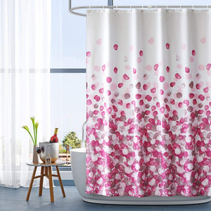 ARICHOMY Shower Curtain Set Bathroom Fabric Curtains Bath Waterproof Colorful - EK CHIC HOME
