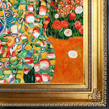 Load image into Gallery viewer, The Dancer Metallic Embellished Artwork By Gustav Klimt With Regency Gold Frame - EK CHIC HOME