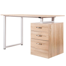 Load image into Gallery viewer, Home Office Computer Desk Writing Table Workstation with Reversible Cabinet - EK CHIC HOME