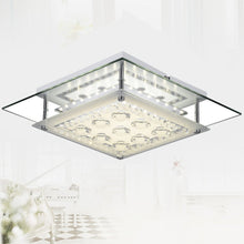 Load image into Gallery viewer, Mount Ceiling Lamp Crystal Bar Dimmable LED 18W 15Inch - EK CHIC HOME