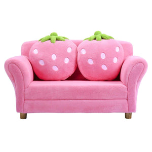 Children Sofa, Kids Couch Armrest Chair, Upholstered Living Room Furniture, Lounge Bed - EK CHIC HOME