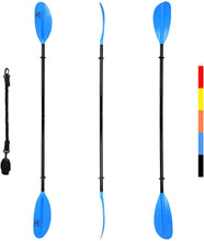 Load image into Gallery viewer, Kayak Paddle - Boating Oar with Paddle Leash - EK CHIC HOME