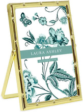 Load image into Gallery viewer, 2x3 Silver Bamboo Metal Picture Frame (Vertical) with Pull-Out Easel Stand - EK CHIC HOME