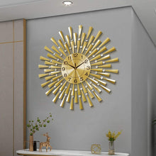 Load image into Gallery viewer, Large Wall Clocks for Living Room-Modern Gold Silent - EK CHIC HOME