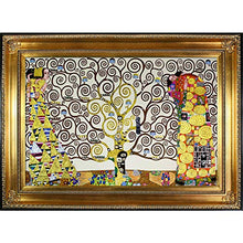 Load image into Gallery viewer, The Tree Of Life, Stoclet Frieze, 1909 Metallic Embellished Artwork By Gustav Klimt With Regency Gold Frame - EK CHIC HOME