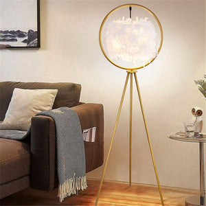 Tripod Floor Lighting Postmodern Iron Single Standing Lamp - EK CHIC HOME
