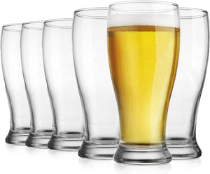 Premium 19.25 Oz Beer Glasses Set Of 6 Pint Glasses - EK CHIC HOME