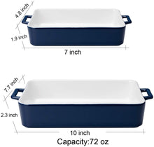 Load image into Gallery viewer, Ceramic Bakeware Set Baking Dish - EK CHIC HOME