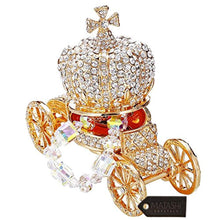 Load image into Gallery viewer, Hand Painted Jewelry Holder with Elegant Crystals, Collectible Figurine - EK CHIC HOME