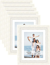 Load image into Gallery viewer, 4x6 Picture Frames (Speckled Gray, 6 Pack), French Country Style - EK CHIC HOME