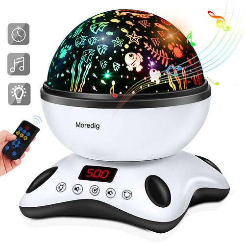 Night Light Projector Remote Control and Timer Design Projection Children Gift - EK CHIC HOME