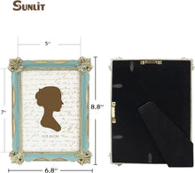 Load image into Gallery viewer, Vintage Picture Frame 5x7 Inch, Luxury Antique Photo Frames - EK CHIC HOME
