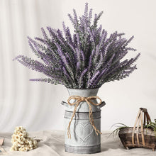 Load image into Gallery viewer, Artificial Lavender Flowers with Vase - EK CHIC HOME
