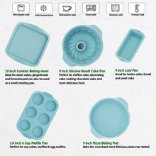 Load image into Gallery viewer, 5 Pcs Silicone Bakeware Set Nonstick Baking Pans Cake Molds Set - EK CHIC HOME