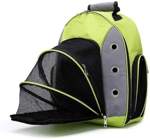Pet Carriers Backpack for Small Cat&Dog Double Shoulders Straps Ventilated - EK CHIC HOME