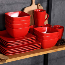 Load image into Gallery viewer, Series SOHO, Porcelain Dinnerware Sets,16 Pieces - EK CHIC HOME