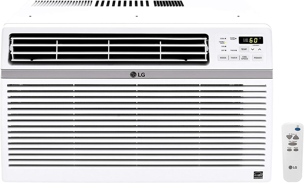 LG 10,000 BTU 115V Window-Mounted Air Conditioner with Remote Control - EK CHIC HOME
