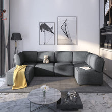 Load image into Gallery viewer, Convertible Modular Sectional Sofa - Variable Modular Oversized - EK CHIC HOME