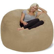 Load image into Gallery viewer, Chill Sack Bean Bag Chair: Giant 6&#39; Memory Foam Furniture Bean Bag - EK CHIC HOME