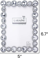 Load image into Gallery viewer, Picture Photo Frame 4x6 Rhinestones Metal High Definition Glass - EK CHIC HOME