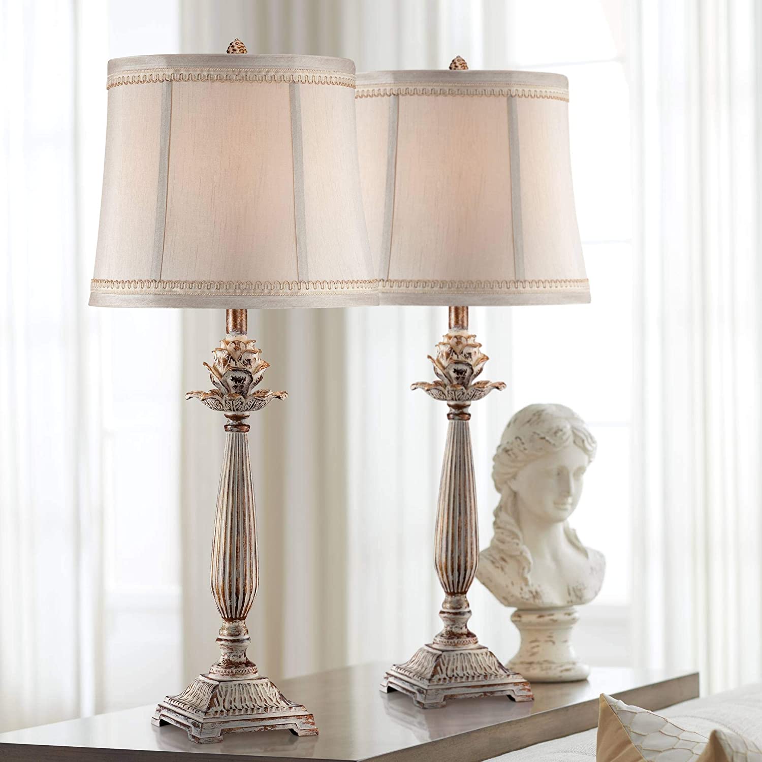 French clearance country lamps