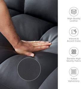 Futon Convertible Sofa Sleeper with Arms Split Back Design 77.5" - EK CHIC HOME
