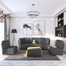 Load image into Gallery viewer, Convertible Modular Sectional Sofa - Variable Modular Oversized - EK CHIC HOME