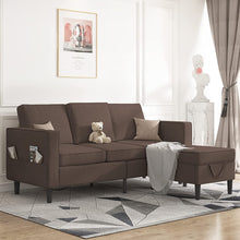 Load image into Gallery viewer, Convertible Sectional Sofa Couch, L-Shaped with Storage Ottoman - EK CHIC HOME