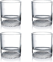 Load image into Gallery viewer, Golf Ball Whiskey Glasses Set of 4 - 8oz Golf Gifts - EK CHIC HOME