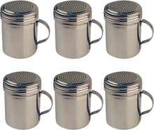 Load image into Gallery viewer, Stainless Steel Dredges 10-Ounce with Handle, Set of 6 - EK CHIC HOME