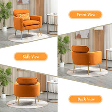 Load image into Gallery viewer, Modern Velvet Accent Chair with A Small Pillow - EK CHIC HOME