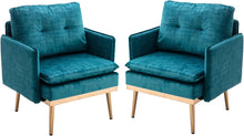 Load image into Gallery viewer, Upholstered Velvet Accent Chair, Comfy Living Room - EK CHIC HOME